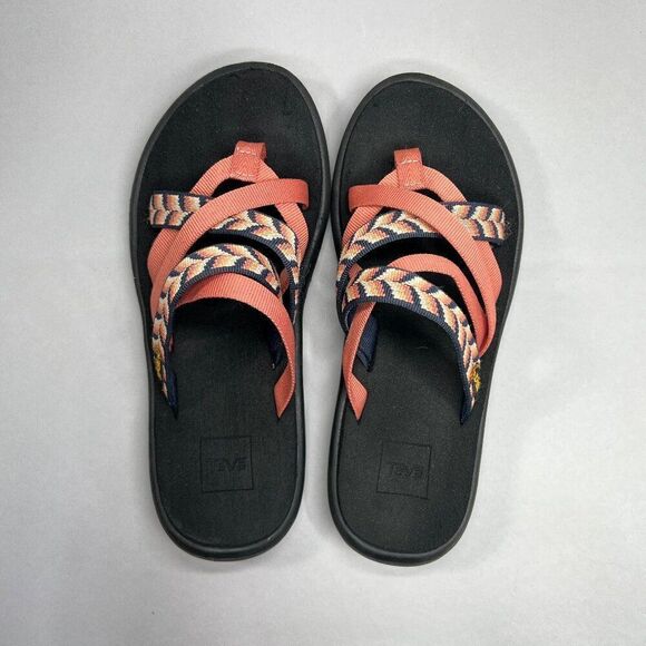 Teva Women's Size 6 Strappy Flip Flop Sandals - Picture 8 of 12